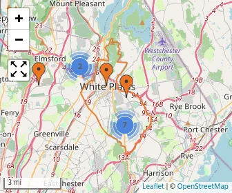 Area schools map